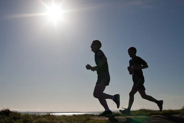 Corredores, maratón — Foto de Stock