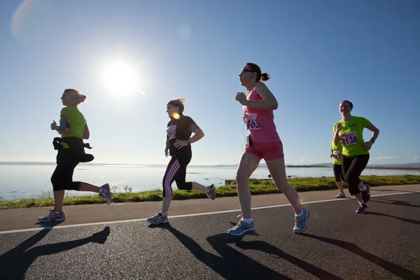 Corridori, maratone — Foto Stock