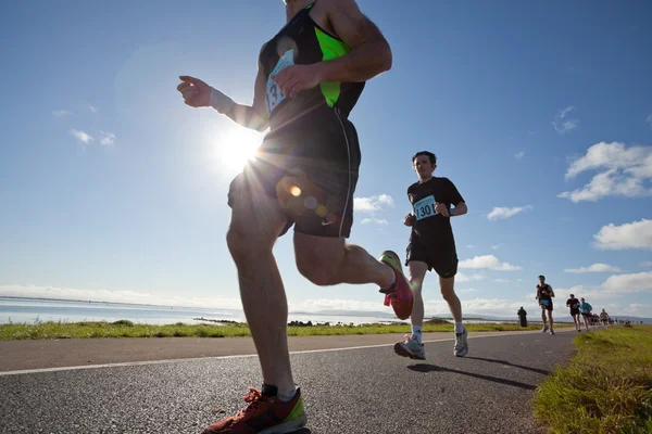 Corredores, maratona — Fotografia de Stock