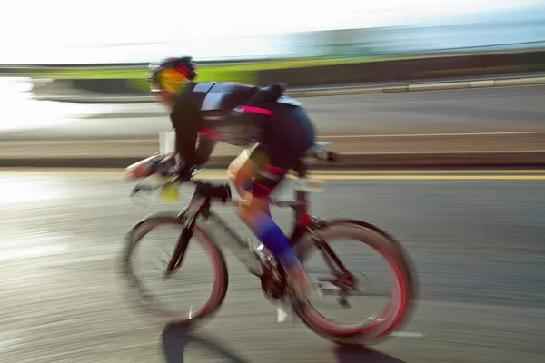 Tränin ridning cykel — Stockfoto