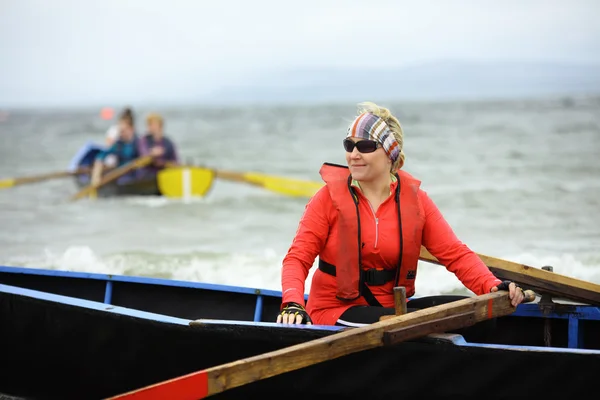 Wszystkie currach Irlandia, wyścigi — Zdjęcie stockowe