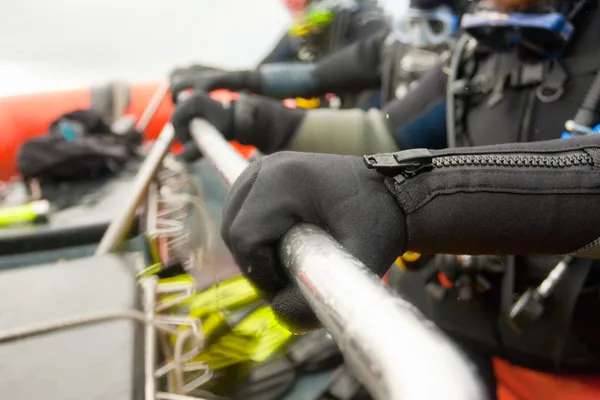 Scuba diver, detail. — Stock Photo, Image