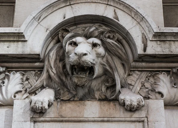 Stone lion — Stock Photo, Image