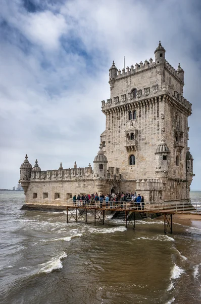 Tornet i Belém (torre de Belém) - Lissabon, portugal — Stockfoto