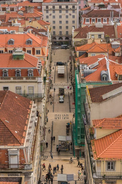 Gamla stan i Lissabon, portugal — Stockfoto