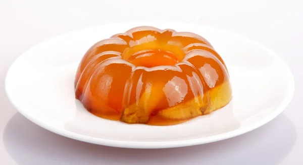 Jelly with pear — Stock Photo, Image