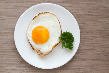 Yağda yumurta.