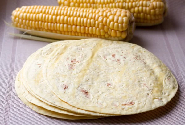 Kukorica tortilla — Stock Fotó