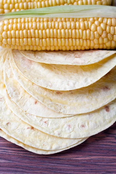 Tortillas di mais — Foto Stock