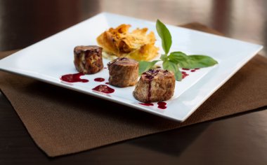 fileto mignon patates ile
