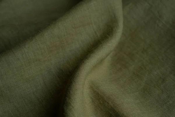 Софт Льняной Текстуры Текстурированный Фон Ткани Макро Низким Дофом — стоковое фото