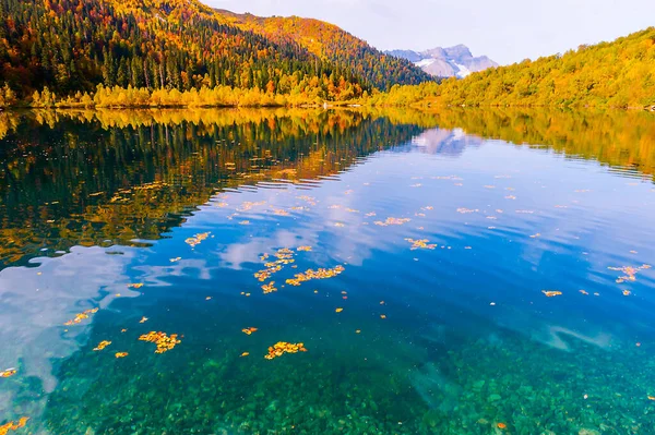 Paesaggio Del Lago Montagna Kardyvach Cime Rocciose Nelle Montagne Del — Foto Stock