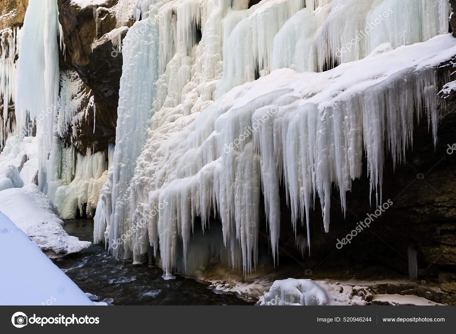 Чегемские Водопады Зимой Фото