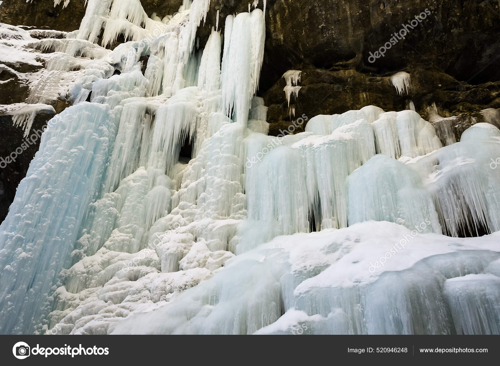 Чегемские Водопады Зимой Фото