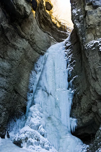 Chegem Waterfalls Majestic Spectacle Extraordinary Beauty Kabardino Balkaria Russia — Stock Photo, Image