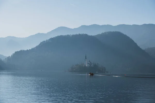 Блакитне Озеро Національному Парку Триглава Юліанські Альпи Словенії Європа — стокове фото