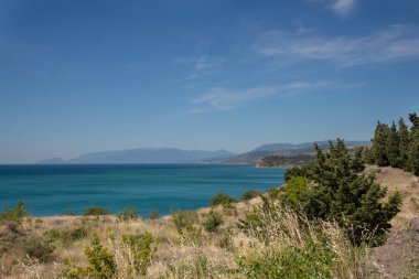 Karadeniz'de güzel yaz manzarası, Kırım