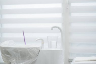 Diş sağlığı kliniği. Diş bakımı, tıbbi, ağız temizliği konsepti