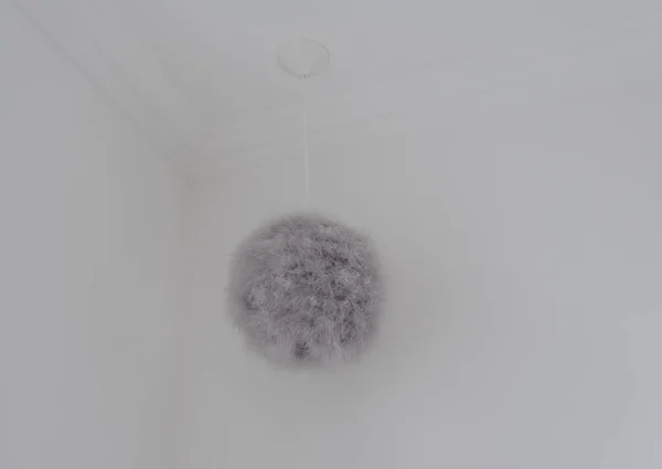 Modern Hanging Creative Soft Fur Ceiling Chandelier Nordic Style Home — Fotografia de Stock