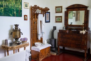 Hurzuf, Kırım - 30 Mayıs 2018: Rus yazar Anton Pavlovich Çehov Müzesi