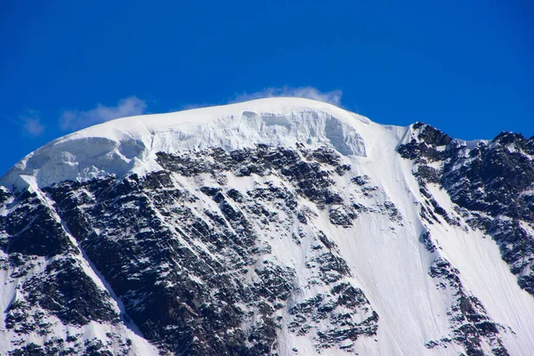 View Mountain Donguz Orunbashi 3769 Glacier Seven Elbrus Caucasus International — Foto de Stock