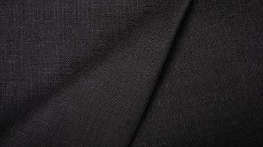 Natural linen fabric texture. Linen pattern texture background. Stripes of fabric