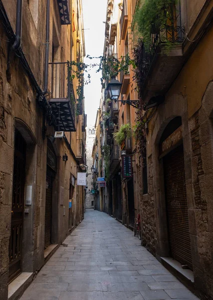 Barcelona Spain June 2022 Barcelona City Old Street — Stockfoto