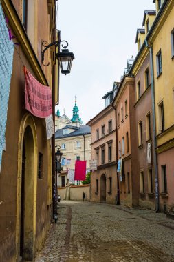 Polonya 'nın Lublin şehrindeki tarihi Eski Şehir
