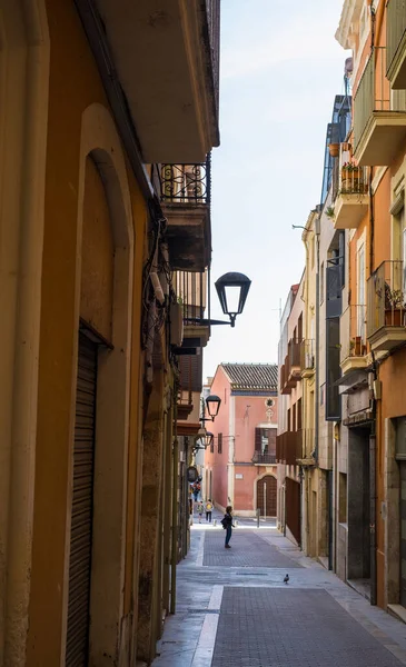 Vilafranca Del Penedes Cataluña España Abril 2022 Paisaje Urbano Vilafranca —  Fotos de Stock