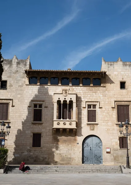Вилафранка Дель Федес Каталония Испания Апреля 2022 Года Древние Здания — стоковое фото