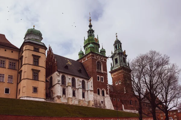 Krakow Poland March 2019 Wawel Royal Castle Castle Residency Located Stock Picture