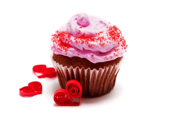 Valentine cupcake — Stock Photo, Image