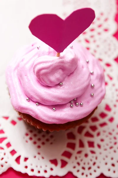 Valentine cupcake — Stock Photo, Image