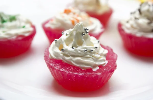 Jello shot cupcakes — Stock Photo, Image