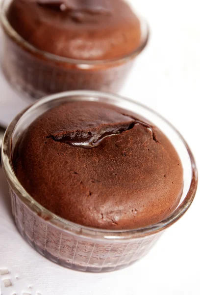 Chocolade fondant — Stockfoto