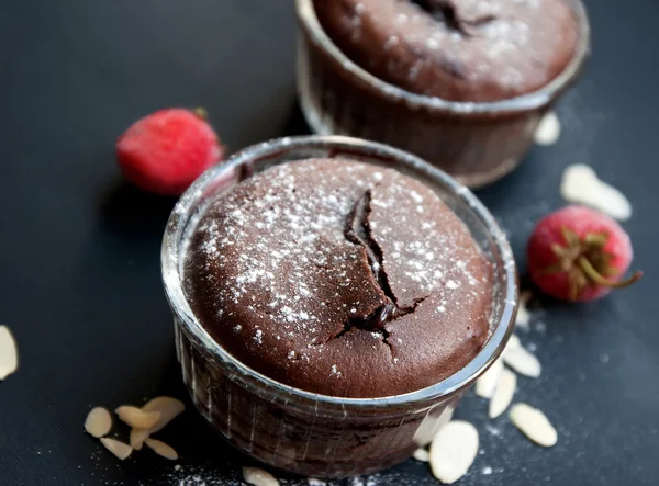 Fondant au chocolat — Photo