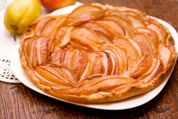 Homemade pear pie — Stock Photo, Image