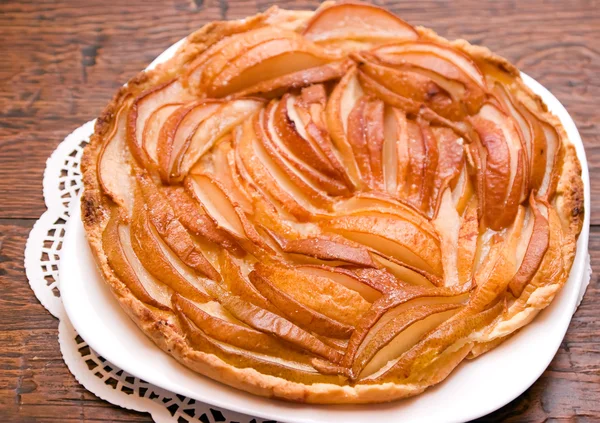 Homemade pear pie — Stock Photo, Image
