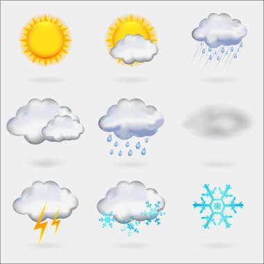 Hava simgeleri ayarlandı