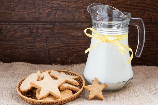 Galletas de leche y azúcar — Foto de Stock