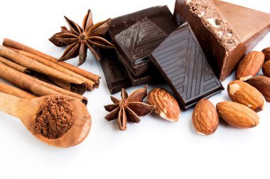 çikolata ve ingridients