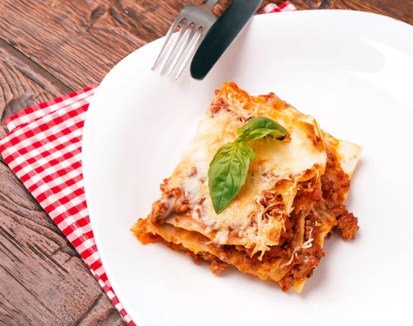 Lasagnes savoureuses — Photo