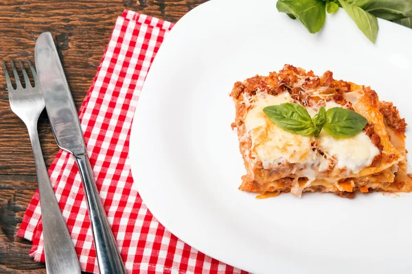 Välsmakande lasagne — Stockfoto