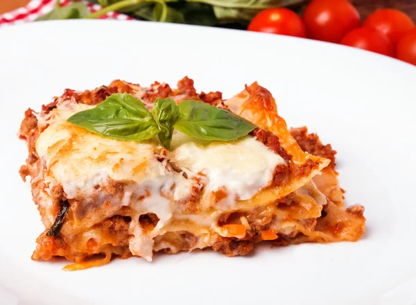 Chutné lasagne — Stock fotografie