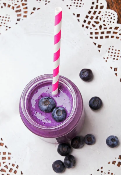 Yabanmersini Smoothie — Stok fotoğraf