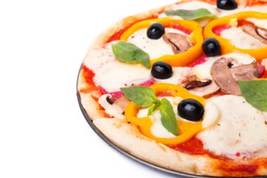 lezzetli sıcak pizza