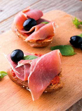 lezzetli bruschetta