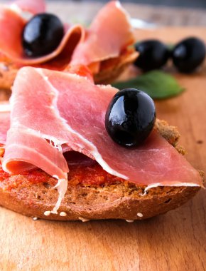 lezzetli bruschetta