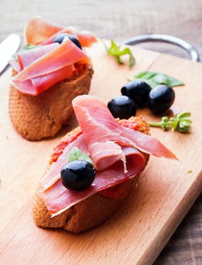 lezzetli bruschetta