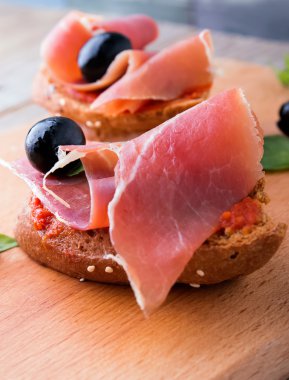 lezzetli bruschetta